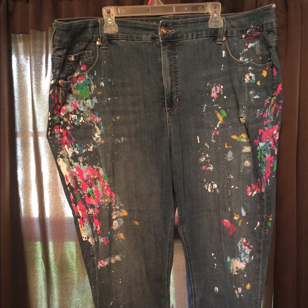 28W Seven7 Lane Bryant Melissa McCarthy jeans